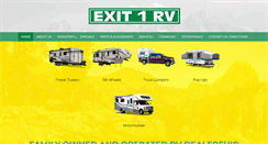 Desktop Screenshot of exit1rv.com